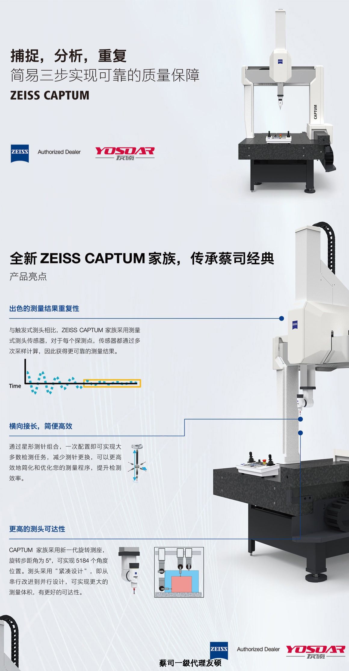 通州蔡司三坐标CAPTUM